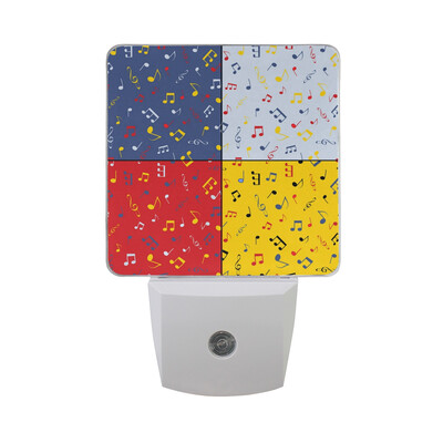 

ALAZA LED Night Light With Smart Dusk To Dawn SensorFashion Girls Lips With Red Lipstick Plug In Night Light