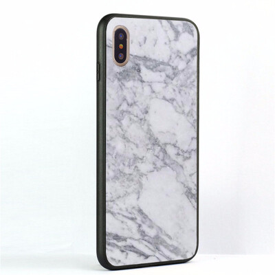 

Marble Phone Case For iPhone X 5 5s 6 7 8 Plus Soft TPUHard PC