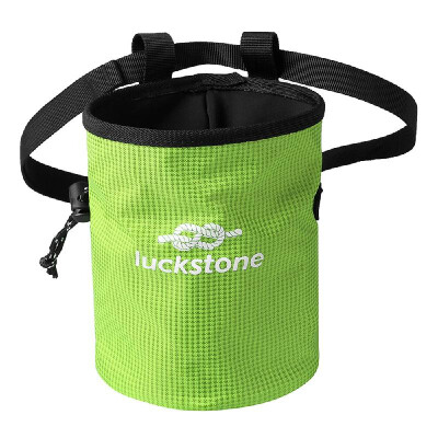 

Climbing Chalk Bag Waist Pack with Drawstring Closure&Quick-Clip Belt