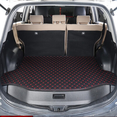 

Huashi Toyota RAV4 Rongfang trunk mat 14-16 models new rav4 leather car trunk mat rav4 tail box mat modification rav4 special accessories 1 piece set - sports black