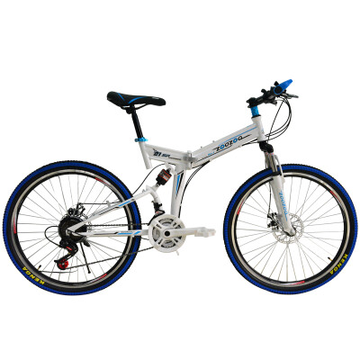 

NAIMA 26 Inch Folding Bike 21 Speed Shocking-proof Double Disc Brake Full Shocking-proof Mountain Bike