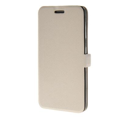 

MOONCASE Cross pattern Flip Pouch Leather Wallet Slim Stand чехол для Samsung Galaxy A5 White