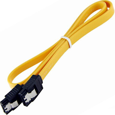 

Shanze SAMZHE UL-05Y SATA hard drive data line yellow 05 meters straight straight