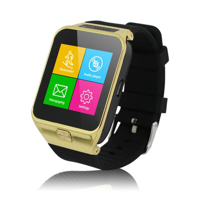 

Elegance Fashion Smart Phone Watch with SIM Card Slot Camera Music Pedometer Compatible with iPhone Android Smart Phone