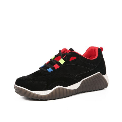 

2018 new womens shoes fashion womens casual sports shoes running shoes trend female students girls retro wild shoes new 45
