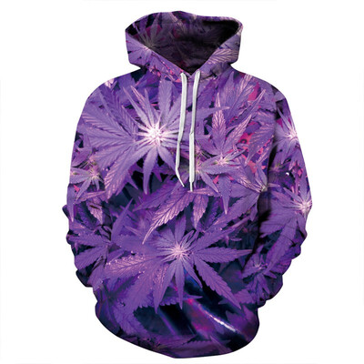 

QYDM061Mens Hoodie 3D Printed Women Pullover Sweater