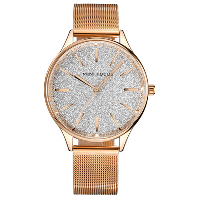 

Romacci Mini Focus Brand Luxury Quartz Women Watches Mesh Stainless Steel Band Water-Proof Ladies Casual Wristwatch Feminio Relogi