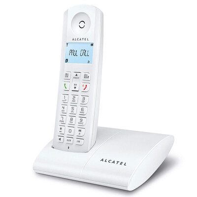 

Alcatel (ALCATEL) Ellip250HW автономный цифровой беспроводной стационарный телефон китайский и английское меню Подсветка дисплея белый домашний офис фиксированного беспроводного узла