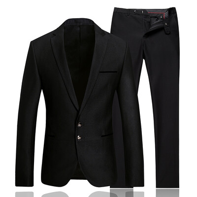 

Necini™ Man' Suits men' business casual professional dress suit wedding dress Korean version of Slim suit
