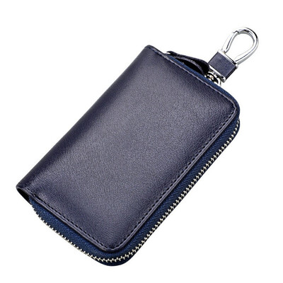 

New leather car key bag for mens&womens car keys&multi-functional household key bag