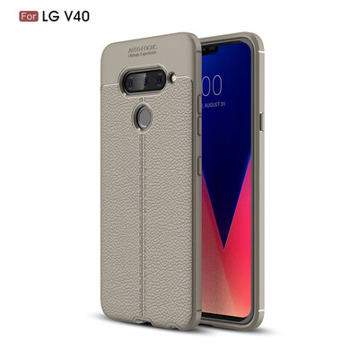 

Fecoprior Back Cover For LG V40 Case Soft TPU Silicon Fundas Coque Celulars