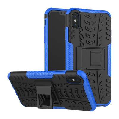 

Fecoprior Case for iPhone  Max Back Cover Stand Silicon TPU PC Armor Heavy Rugged Phone Celulars Fundas Coque