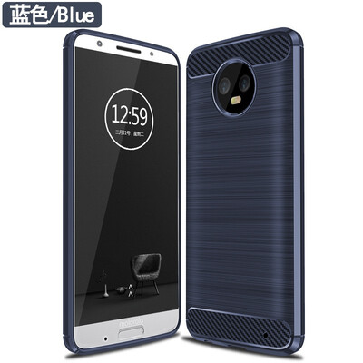 

Fivice Motorola Moto G5S PLUS case Brushed carbon fiber silicone anti-fall soft shell phone case