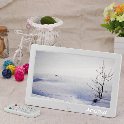 

Digital 101 inch HD Wide Screen High Resolution Digital Photo Picture Frame Alarm Clock MP3 MP4 Movie Player with Remote Control