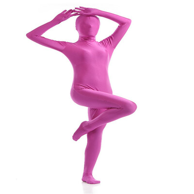

24 HRS Shipped Out Halloween Costume Womens Full Bodysuit Second Skin Tights Suit Womens Performance Suits