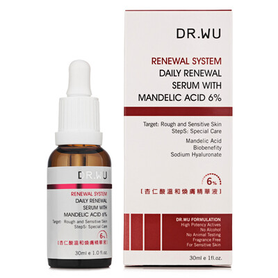 

DRWU Darling Mantel Acid Gentle Skin Essence 30ml improve acne acne Indian black hair conditioning cuticle men&women skin care products