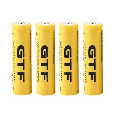 

4шт 3.7V 9800mAh 18650 Литий-ионная аккумуляторная батарея для фонарик факел