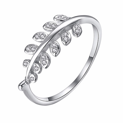 

Yoursfs Adjustable Rings 18K White Gold Plated Exquisite Noble Cute Bowknot Ring for Women Gift