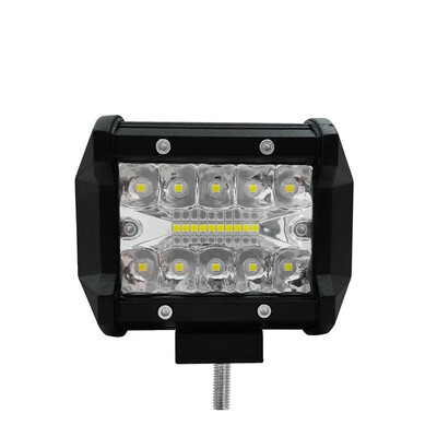 

car working lights 12v Daytime driving light car roof Strip Light Van headlights automobiles led light 6000k auxiliary work lamp