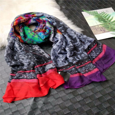 

New Fashion Summer Beach Scarves Print Desigues Women Scarf Cute Cappa Sun Block Voile Shawl Shirts