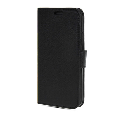 

MOONCASE High quality Leather Side Flip Wallet Card Slot Pouch Stand Shell Back ЧЕХОЛ ДЛЯ Htc One M8 Black
