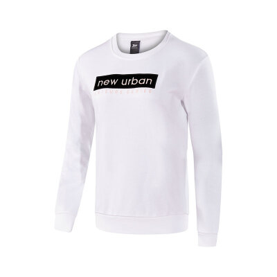 

Xtep sweater womens pullover 2018 autumn new womens shirt urban casual fashion simple sports sweater 882328059151 white L