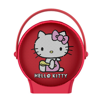 

Youjia Hello Kitty Car Audio Portable Bluetooth Speaker Cartoon Cute Compact Fashion Indoor Outdoor Travel Sports Ride Small Loli