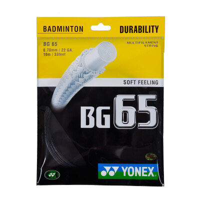 

Yonex Yonex BG65Ti-002 Badminton Line Offensive Elasticity