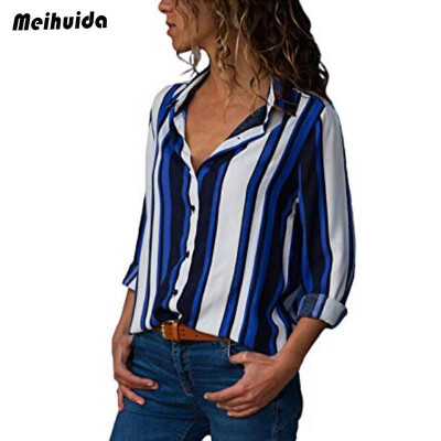 

Fashion Womens Long Sleeve Loose Blouse Casual Shirt Summer Chiffon Tops T-Shirt