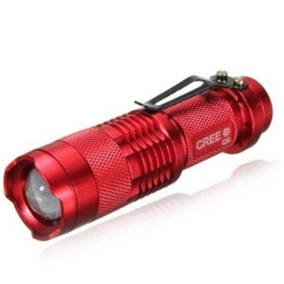 

7W 300LM Mini Q5 Led Flashlight Torch Adjustable Focus Light Lamp Waterproof Design