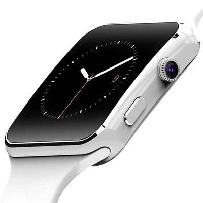 

Free Shipping X6 Bluetooth Smartwatch Wireless Smart Wrist Watches w Clock Sim TF Card Slot Curved Screen Camera Anti Lost