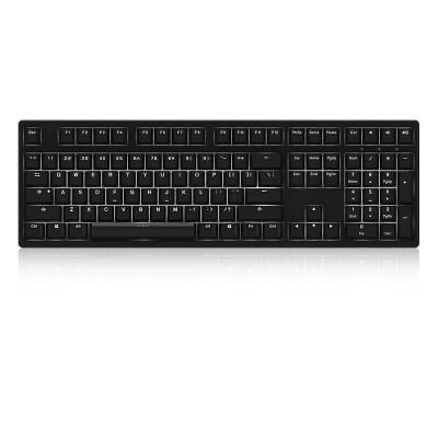 

AKKO Ducky Zero 3108S white backlit cherry shaft mechanical keyboard 108 key original cherry axis PBT key cap black black axis game keyboard