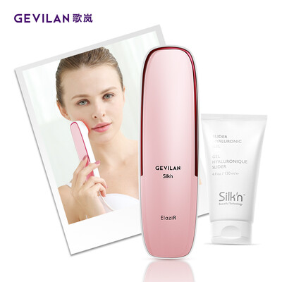 

GEVILAN silkn beauty equipment thin face faded fine lines Israel imported RF GE3202 pink