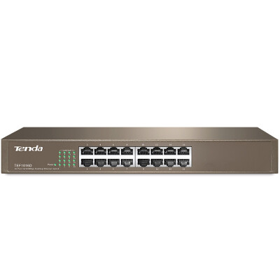 

Tenda (Tenda) TEG1024D 24-port Gigabit desktop network switch steel frame rack-type enterprise engineering network dedicated splitter