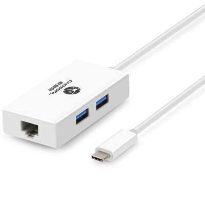 

Akihuo (CHOSEAL) QD6304 USBType-C к USB3.0 Hub RJ45 сетевой телефон музыкальный телефон Apple Macbook многофункциональный преобразователь (белый)