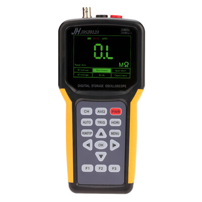 

Handheld Multi-functional Digital 1CH Oscilloscope Portable Scope Meter 20MHz 200MSas Multimeter 4000 Counts