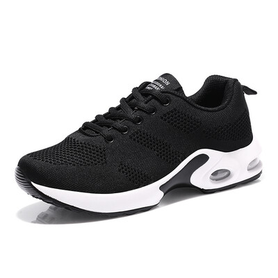 

Soft sister mesh breathable shoes students lightweight cushion running shoes cushion sports shoes Harajuku running shoes