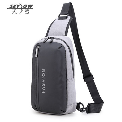 

Fashion outdoor chest bag casual Messenger bag waterproof student bag wild multi-function bag mens shoulder bag