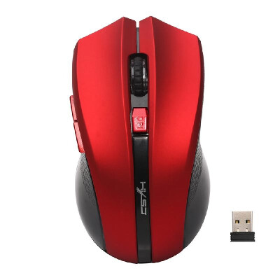 

Pro 24G Wireless Mouse Esport Gaming Mouse HXSJ Ergonomic Optical Office Gaming Mouse Mice Adjustable 2400 DPI 6 Buttons O8K7V6