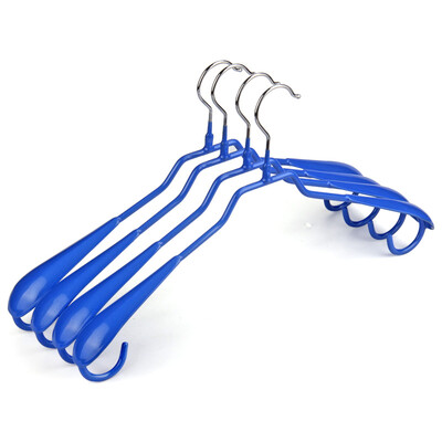 

Garment racks Anti-skid anti-wrinkle straps Hooks Skirts Rack Coat Rack 4 JX-0615 Blue