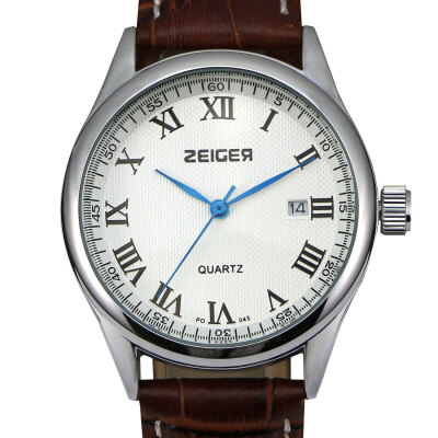 

Zeiger Men's Mechanical / Quartz Watch - leather / nylon canvas strap - Several models - Fashion Luxury Design Business