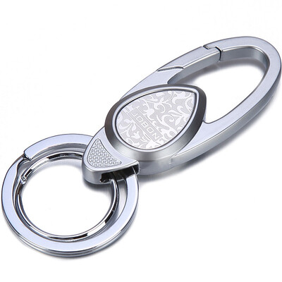 

JOBON Zhongyin key chain ring car key chain chain mother ring spring waist hanging Tang grass ZB-099C