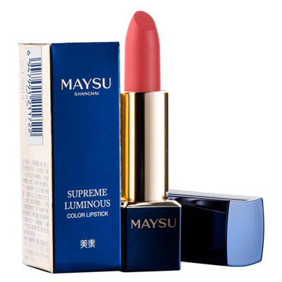 

Mei Su MAYSU pattern Fangze lipstick cherry color 01 (lipstick moisturizing lasting not bleaching lips make-up)