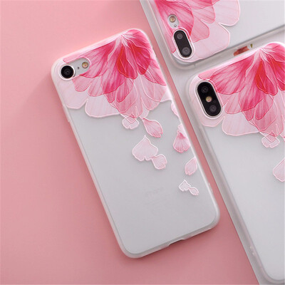 

Soft TPU case For iphone 6 7 8plus X Case Ultra-thin Canvas Silicone Phone Cases