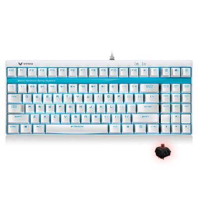 

Rapo V500S Backlight Game Mechanical Keyboard Backlit Keyboard Game Keyboard Computer Keyboard Laptop Keyboard White Tea Shaft