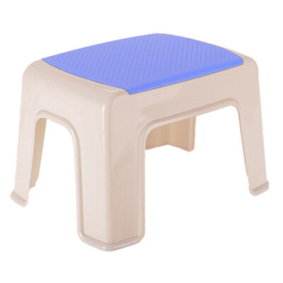 

[Jingdong Supermarket] Hell (Hore) stool bench stool plastic stool medium blue one loading