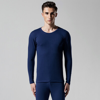 

Scarecrow mens thermal underwear mens thickening plus velvet winter youth cotton sweater autumn clothing long pants set 81956 sapphire