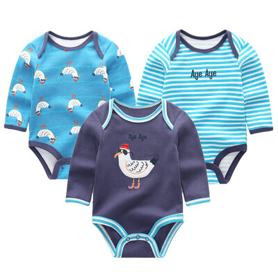 

2018 Newest Babywear Baby Girl Clothes 0-12M Bodysuit For Babies Jumpsuit Summer Autumn Baby Boy Clothes Long Sleeve Newborn