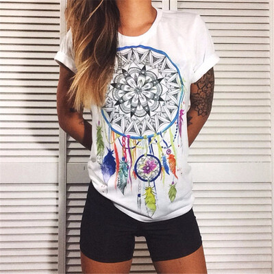 

Harajuku Tumblr Clothing T-shirts Print Punk Rock Fashion Graphic Tees Women T Shirt