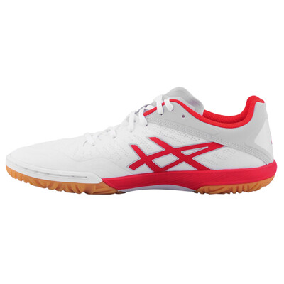 

IELTS asics table tennis shoes ATTACK DOMINATE FF indoor sports shoes neutral paragraph TPA334 TPA334-0123 white gray red 36
